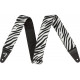 FENDER 2" WILD ZEBRA STRAP