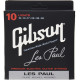 GIBSON SEG-LES LES PAUL PREMIUM ELECTRIC GUITAR STRINGS 10-46 LIGHT