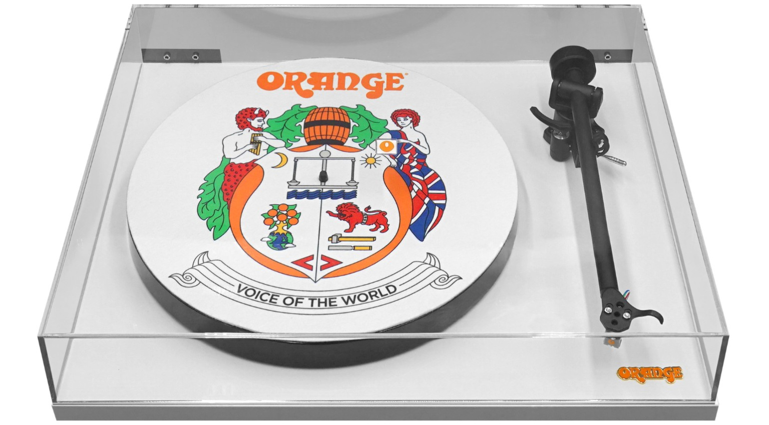 Orange Amplifiers представляет проигрыватель виниловых пластинок O Turntable