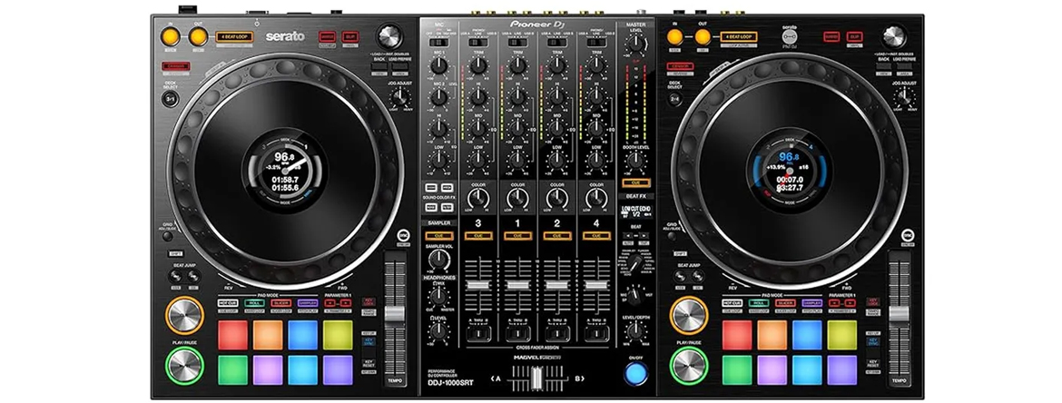 Pioneer DDJ-1000SRT 4-канальный DJ-контроллер для Serato DJ Pro