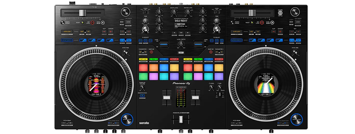 Pioneer DDJ-REV7 Scratch-Style 2-Channel Pro DJ-контроллер